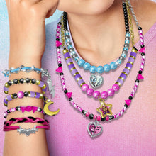 Load image into Gallery viewer, creative set Glass beads Lansay Monster High 5 bracelets 3 necklaces 6 charms