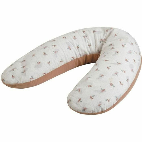 Tineo Breastfeeding Cushion  White/Pink pattern