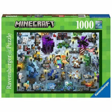 Load image into Gallery viewer, Puzzle Minecraft Mobs 17188 Ravensburger 1000 Pieces