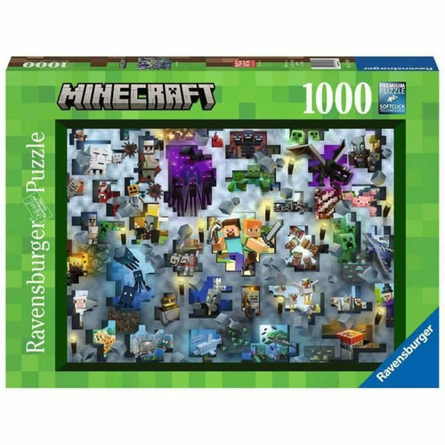 Puzzle Minecraft Mobs 17188 Ravensburger 1000 Pieces