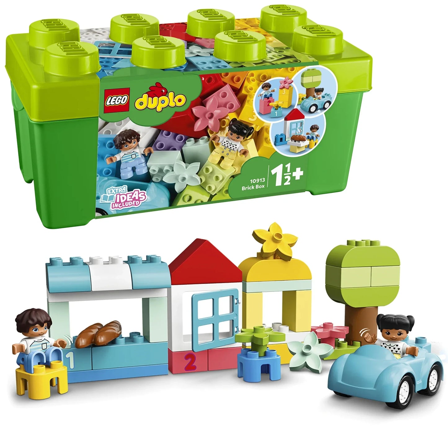 LEGO DUPLO 10913 Classic Brick Box Starter Set with Storage