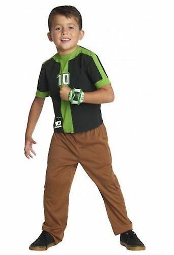 Ben 10 Omniverse Costume Small 3 To 4 Years green and black t shirt