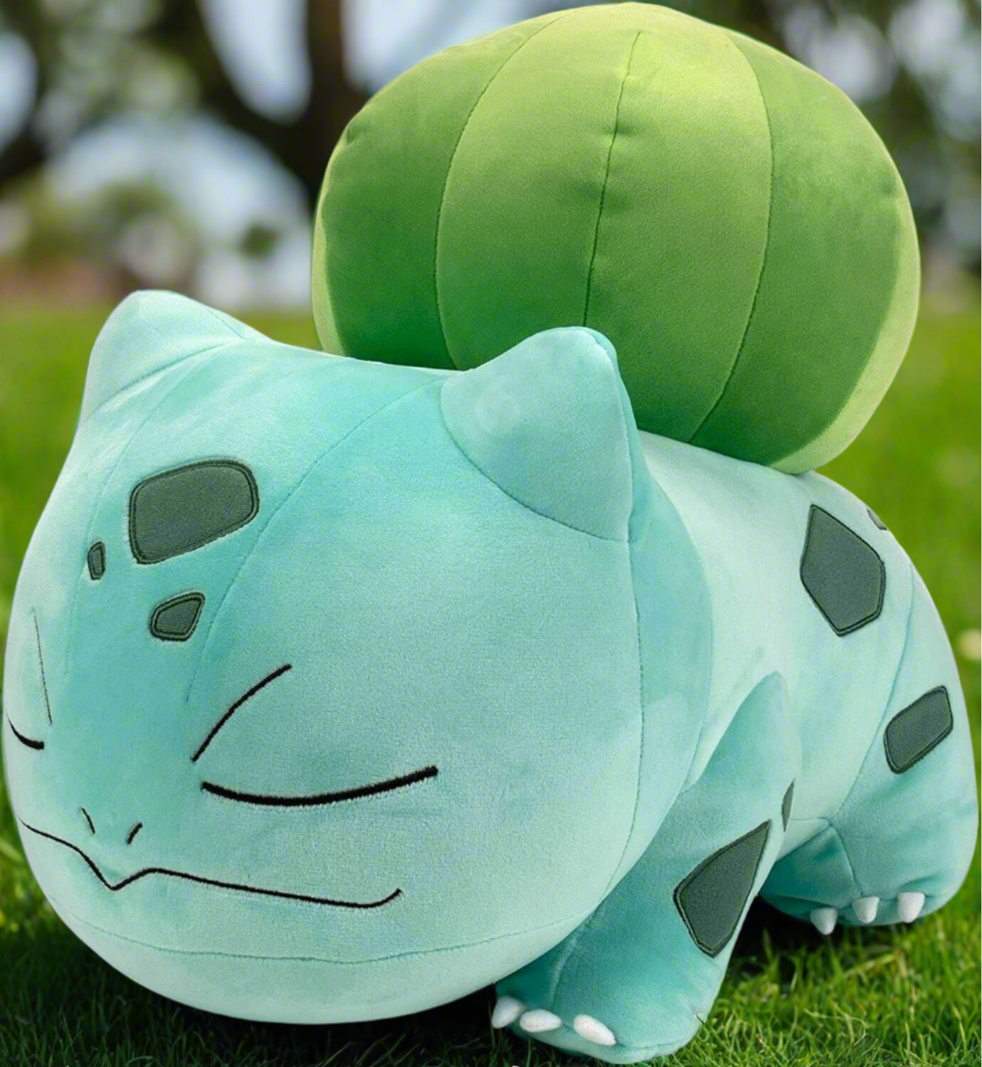 Pokemon Huge Sleeping Bulbasaur  18 Inch Plush