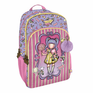"Gorjuss First Prize Lilac School Bag: Excel in Style (29 x 45 x 17 cm)