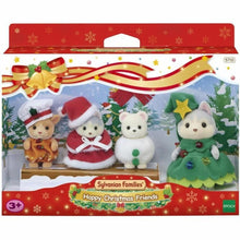 Load image into Gallery viewer, Dolls House Accessories Sylvanian Families Happy ChristmaS Friends