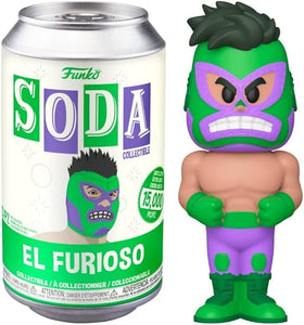 Funko Pop! Vinyl Soda El Furioso With Possible Chase Figure