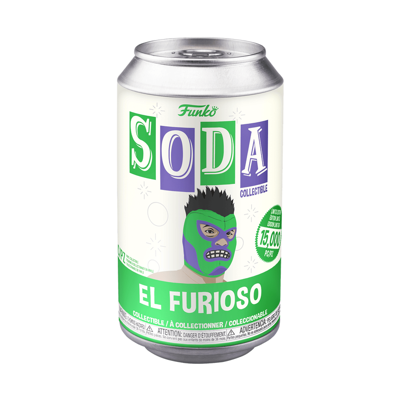 Funko Pop! Vinyl Soda El Furioso With Possible Chase Figure