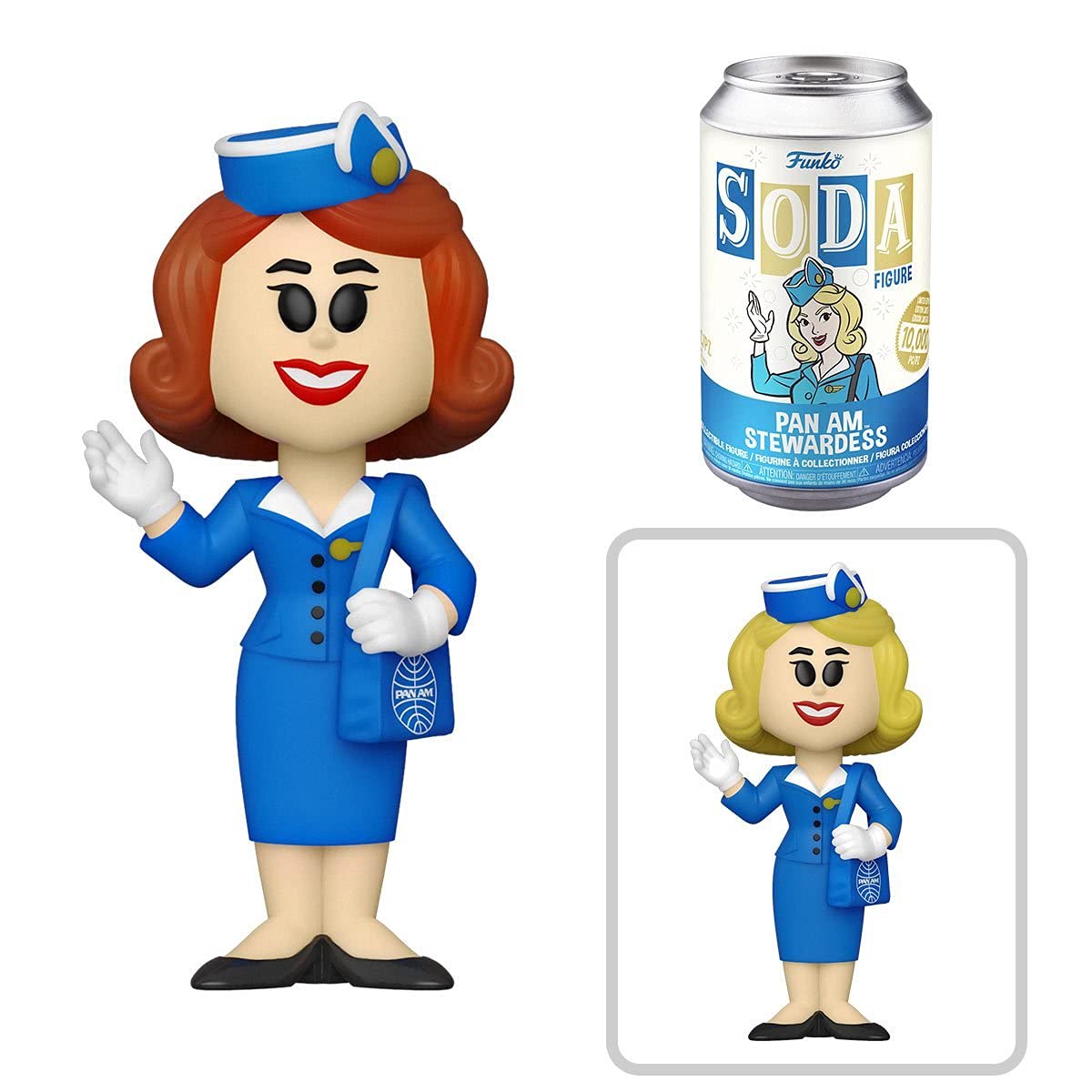 Funko Pop! Vinyl Soda Pan Am Stewardess With Possible Chase Figure