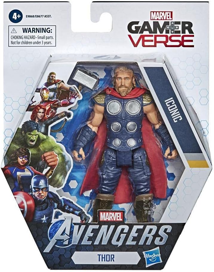 Marvel Gamerverse  6 Inch Thor  Iconic Action Figure