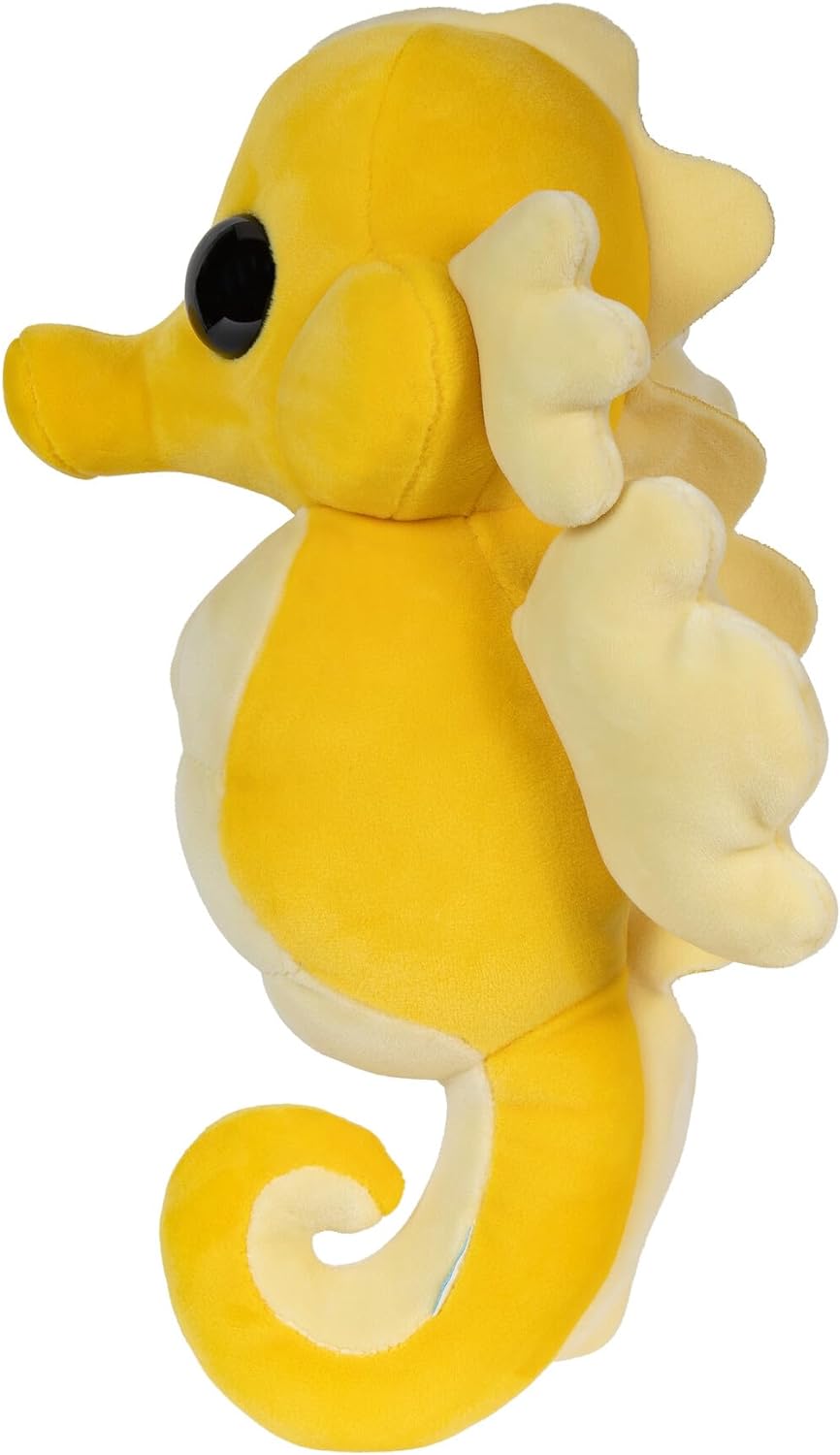 Adopt Me! Collector Plush  Seahorse  Series 2  Rare in Game Stylization Plush  Exclusive Virtual Item Code Included