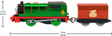 Load image into Gallery viewer, Thomas &amp; Friends TrackMaster Celebration Percy Metallic Motorized Engine