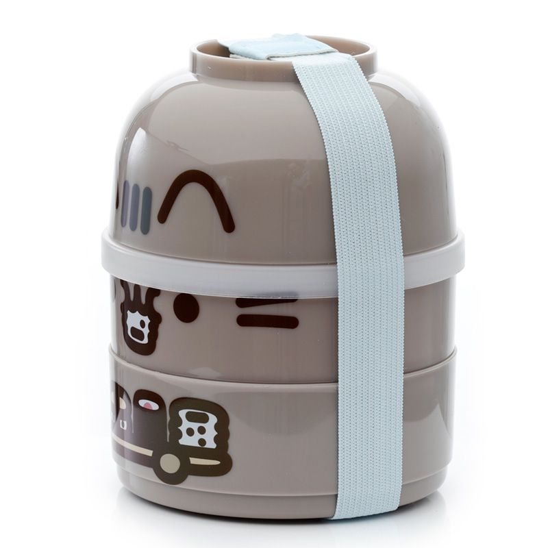 Pusheen the Cat Stacked Round Bento Lunch Box