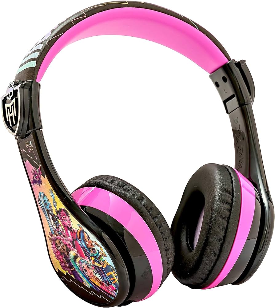 Monster High Kids' Wireless Bluetooth Headphones