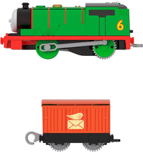 Load image into Gallery viewer, Thomas &amp; Friends TrackMaster Celebration Percy Metallic Motorized Engine