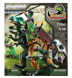 Playmobil 71261 Dino Rise T-Rex Set Dinosaurs Jungle Playset