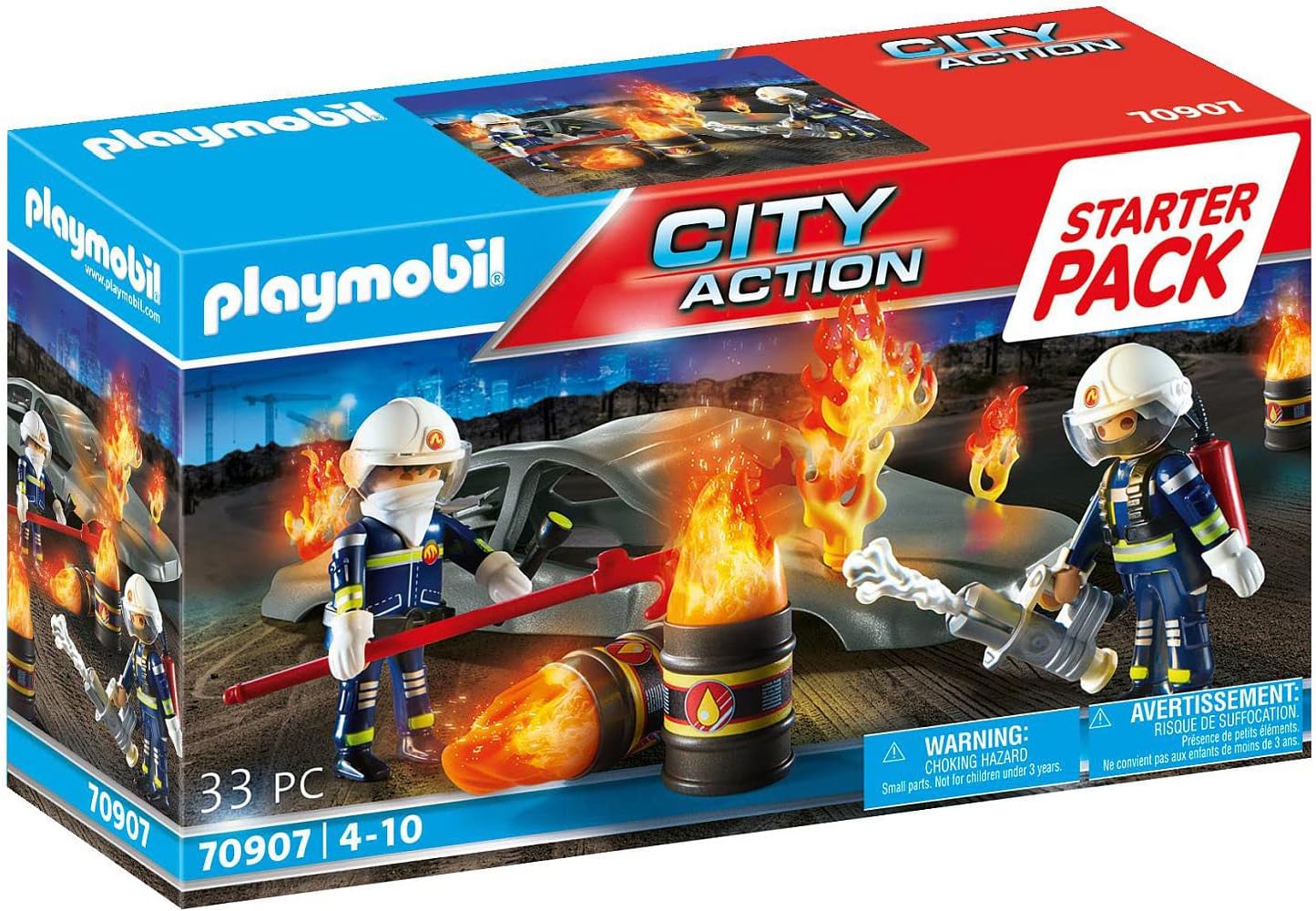 PLAYMOBIL City Action 70907 Starter Pack Fire Drill