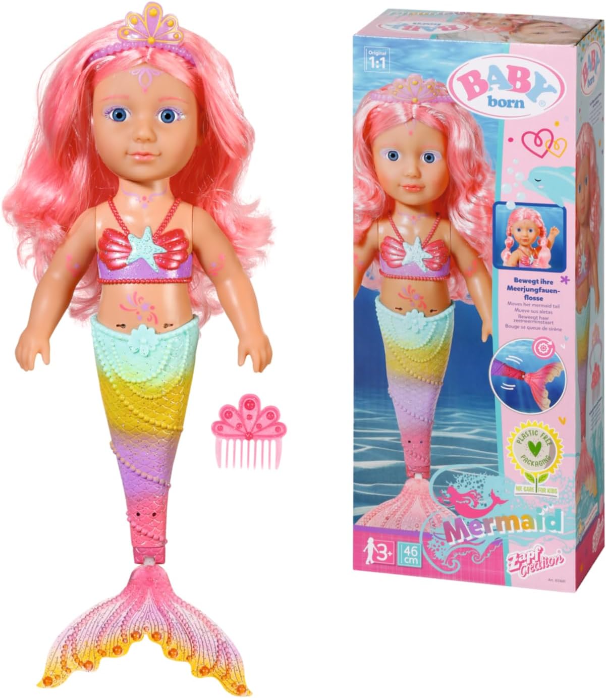 Baby Born Mermaid Doll