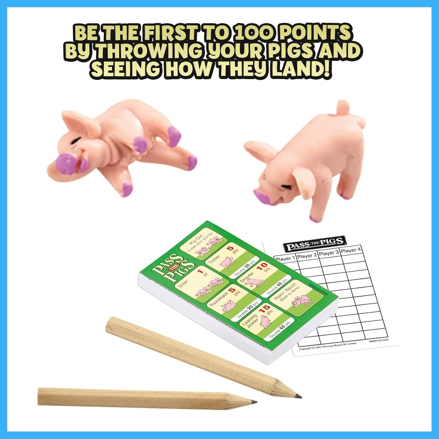 Pass the Pigs Family Fun Dice Game