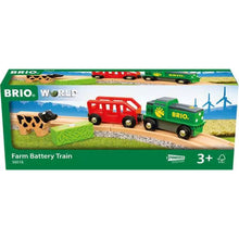 Load image into Gallery viewer, Train Brio Farm battery train