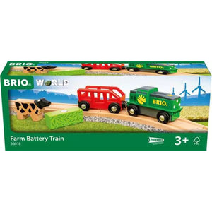 Train Brio Farm battery train