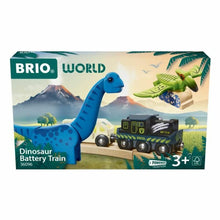 Load image into Gallery viewer, Train Brio Dinosaur Battery train