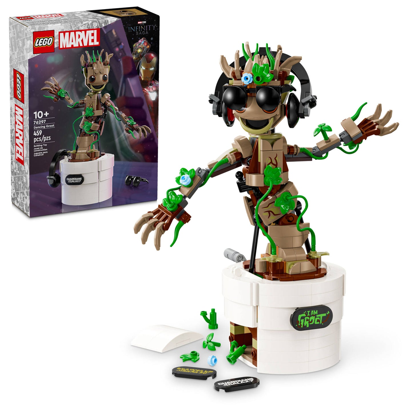 LEGO Marvel 76297 Dancing Groot Set