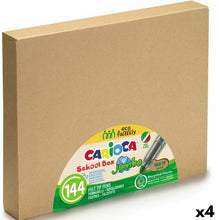 Load image into Gallery viewer, Set of Felt Tip Pens Carioca Schoolbox Multicolour (4 Units)