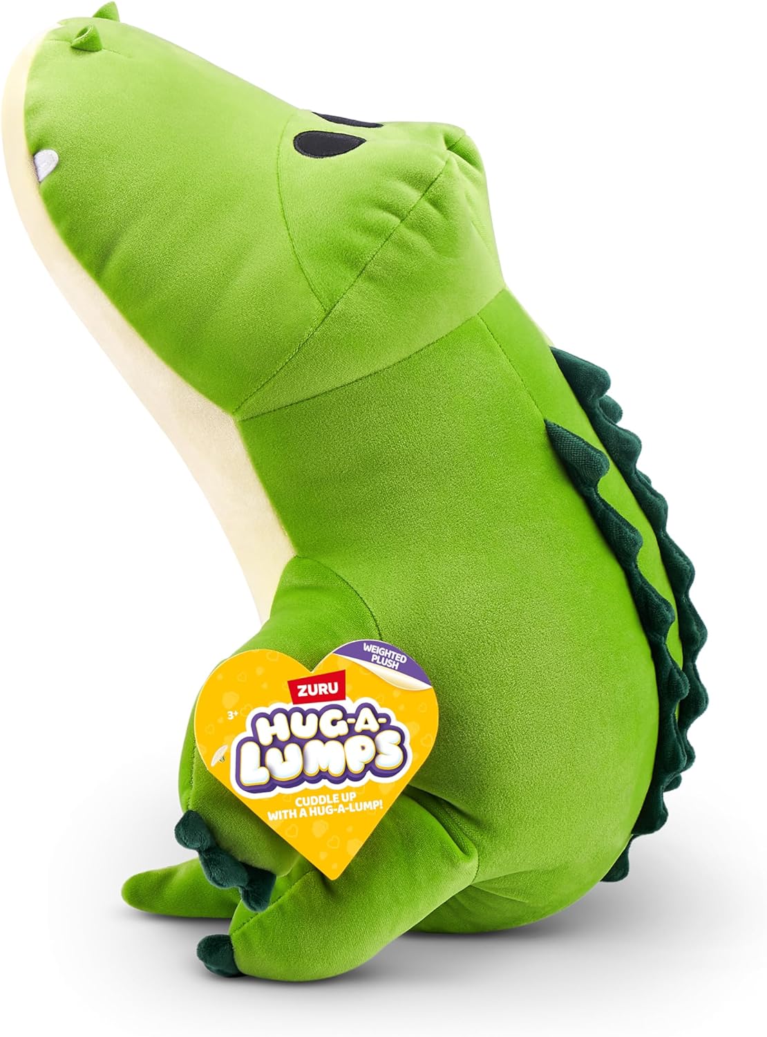 Hug-A-Lumps Rocko  the Crocodile Weighted Soft Toy by ZURU