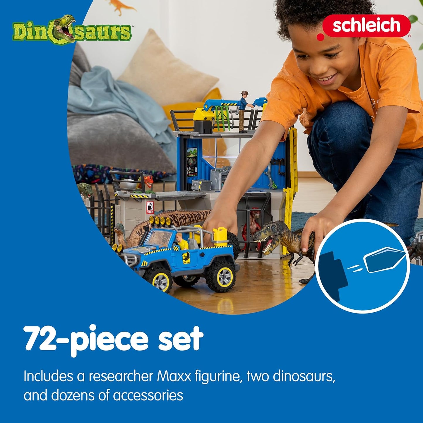 Schleich 41462 Large Dino Research Station