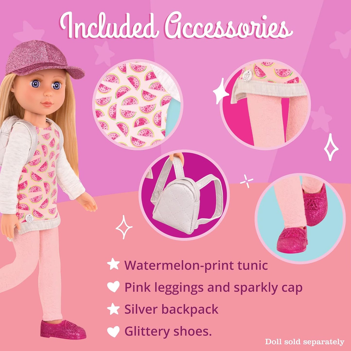 Glitter Girls - Head To Toe Glimmer Tunic & Leggings Deluxe Outfit