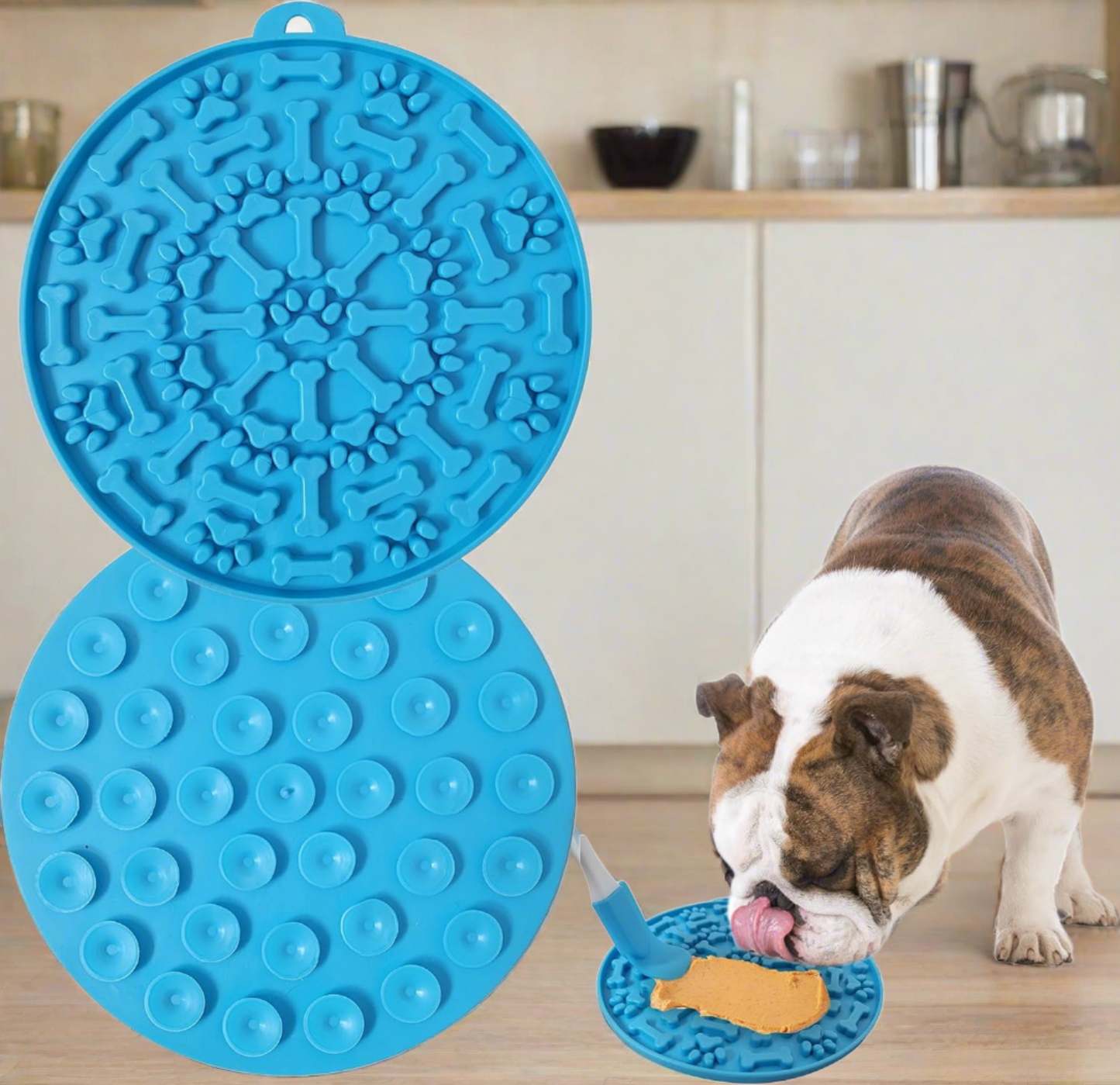 2pk Licky Mat For Dogs Suction & Spatula Included