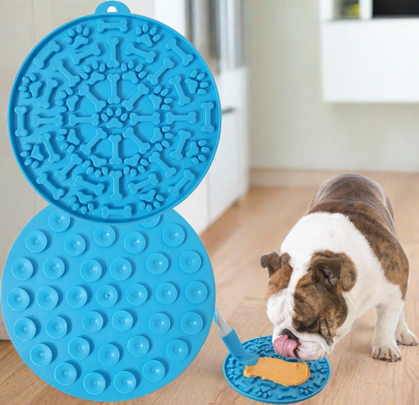 2pk Licky Mat For Dogs Suction & Spatula Included