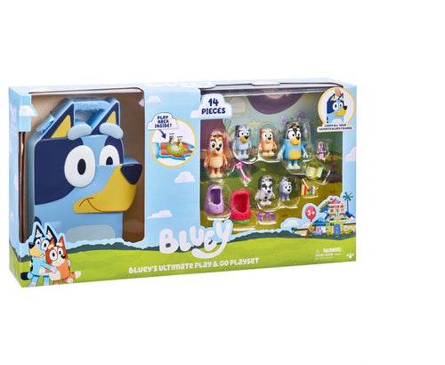 Bluey's Ultimate Play and Go Collector Case Playset