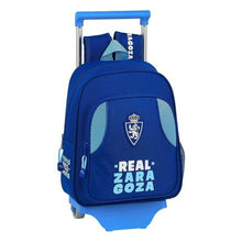 Load image into Gallery viewer, School Rucksack with Wheels 705 Real Zaragoza (27 x 10 x 67 cm)