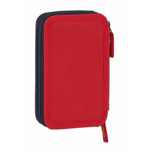 Load image into Gallery viewer, Double Pencil Case RFEF M854 Red 12.5 x 19.5 x 4 cm (28 Pieces)