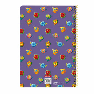 Notebook SuperThings Guardians of Kazoom Purple Yellow A4