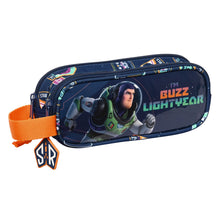 Load image into Gallery viewer, Double Carry-all Buzz Lightyear Navy Blue (21 x 8 x 6 cm)