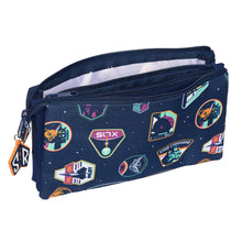 Load image into Gallery viewer, Triple Carry-all Buzz Lightyear Navy Blue (22 x 12 x 3 cm)