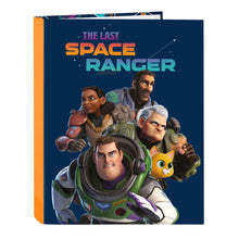 Load image into Gallery viewer, Ring binder Buzz Lightyear Navy Blue A4 (26.5 x 33 x 4 cm)
