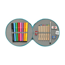 Load image into Gallery viewer, Pencil Case CoComelon Back to class Light Blue (18 Pieces)