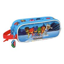 Load image into Gallery viewer, Double Carry-all PJ Masks Blue 21 x 8 x 6 cm