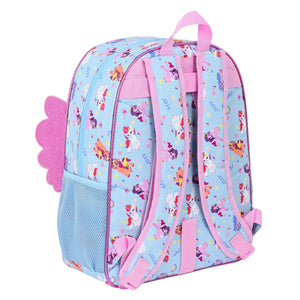 School Bag My Little Pony Wild & free Blue Pink 33 x 42 x 14 cm