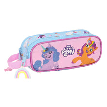 Load image into Gallery viewer, Double Carry-all My Little Pony Wild &amp; free Blue Pink 21 x 8 x 6 cm