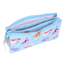 Load image into Gallery viewer, Triple Carry-all My Little Pony Wild &amp; free Blue Pink 22 x 12 x 3 cm