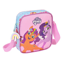 Load image into Gallery viewer, Shoulder Bag My Little Pony Wild &amp; free Blue Pink 16 x 18 x 4 cm