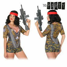 Load image into Gallery viewer, Adult T-shirt 6535 Female soldier