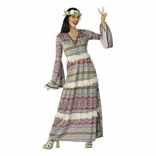 Costume for Adults Hippie Multicolour (1 Unit)
