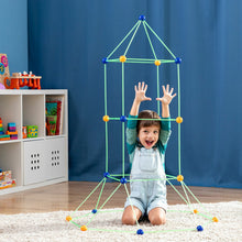 Load image into Gallery viewer, Children’s Fort Building Kit Builkitt InnovaGoods 155 Pieces