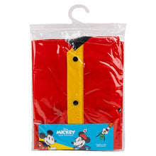 Load image into Gallery viewer, Waterproof Poncho with Hood Mickey Mouse Red
