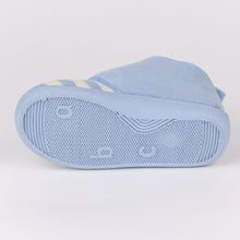 Load image into Gallery viewer, House Slippers Bluey Light Blue stripey front